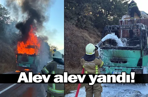 Alev alev yandı!