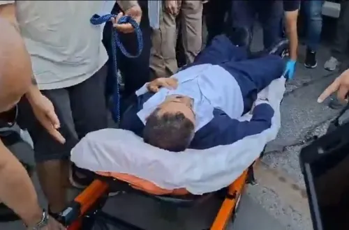 Gazilere polis müdahalesi: Selçuk Türkoğlu hastaneye kaldırıldı