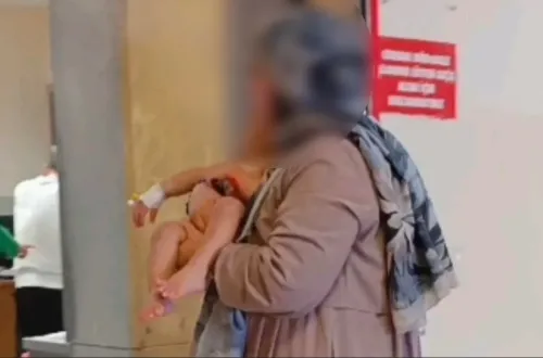 ​İnegöl’de Yürek Yakan Anlar: 1 Yaşındaki Bebek Yandı!