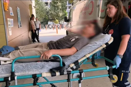 Hızlı yapıştırıcı hastanelik etti!