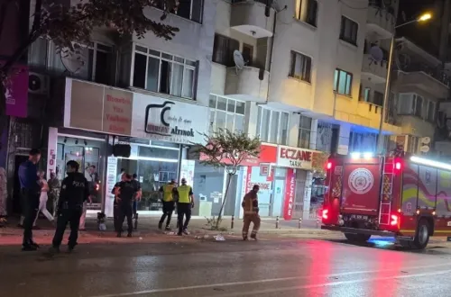 İnegöl'de korkutan yangın!