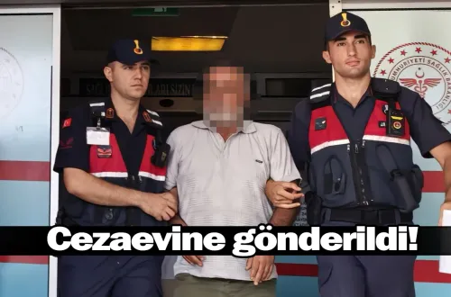 Cezaevine gönderildi!