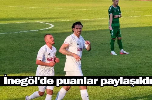 İnegöl'de puanlar paylaşıldı