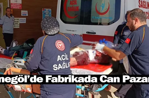 İnegöl’de Fabrikada Can Pazarı!
