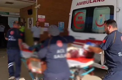 Makineye Sıkışan İşçi Hayatını kaybetti