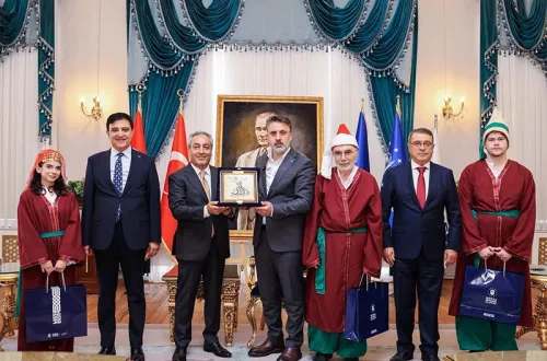 Başkan Vekili Biba ahileri ağırladı