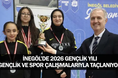 İnegöl’de 2026 Gençlik Yılı, Gençlik Ve Spor Çalışmalarıyla Taçlanıyor