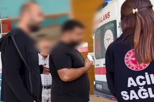Parmağı koptu!