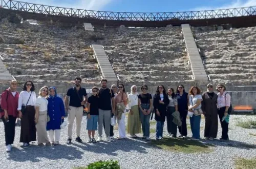 Büyükşehir'den sağlık çalışanlarına kültürel miras gezisi