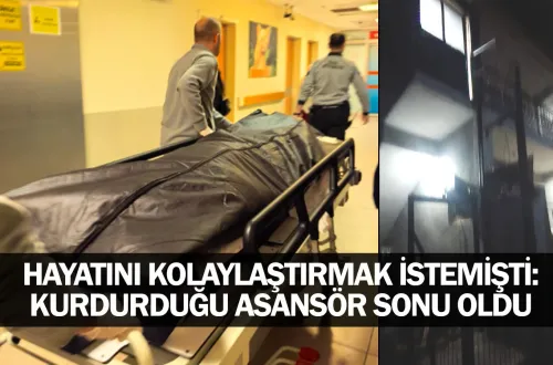 Hayatını Kolaylaştırmak İstemişti: Kurdurduğu Asansör Sonu Oldu