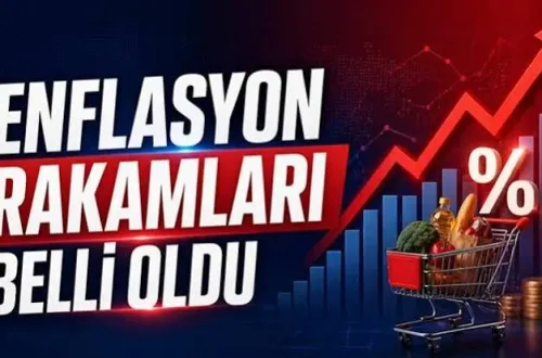 Enflasyon rakamları belli oldu