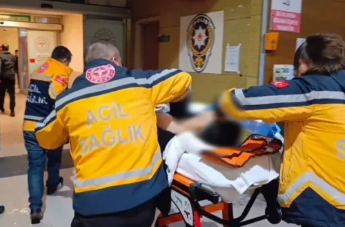 İnegöl’de Bıçaklı Kavga!