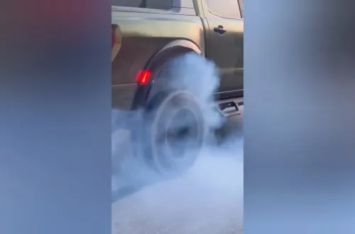 Drift yapan sürücü cezasız kalmadı!