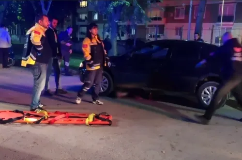 İnegöl'de korkunç olay! Motosiklet sürücüsü otomobilin altında can verdi