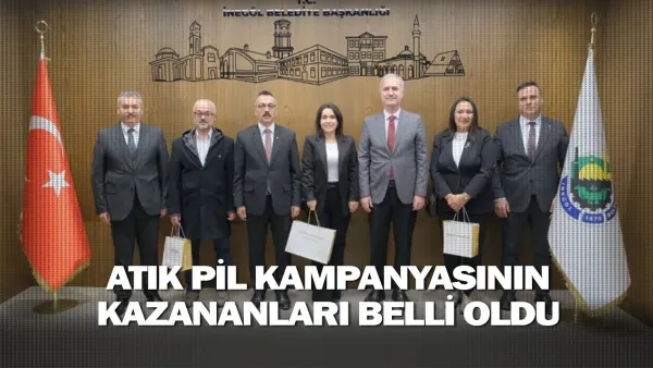 Atık Pil Kampanyasının Kazananları Belli Oldu