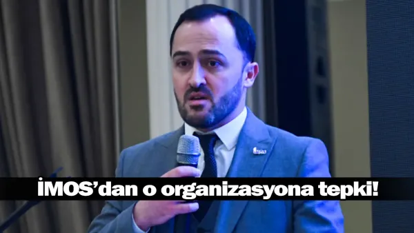 İMOS'dan o organizasyona tepki!