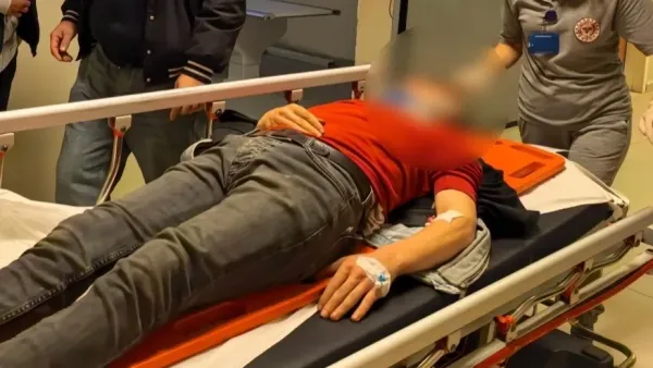 İnegöl'de seyir halindeki traktör üzerinden düştü