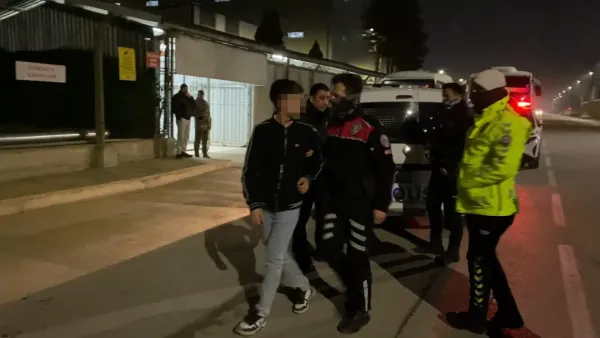 İnegöl'de nefes kesen kovalamaca!