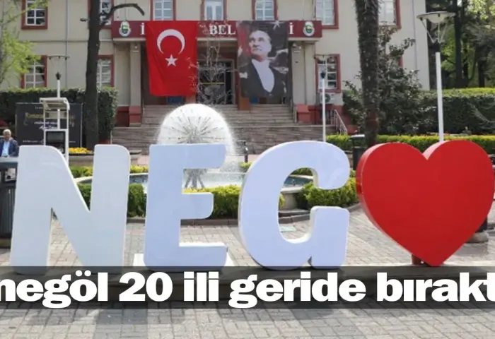 İnegöl 20 ili geride bıraktı!