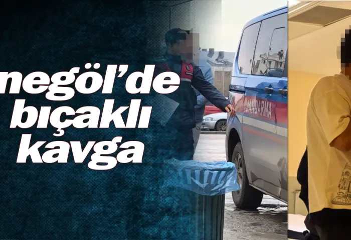 İnegöl'de bıçaklı kavga