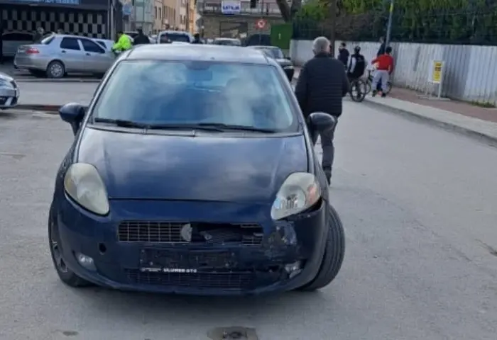 İnegöl'de korkutan kaza