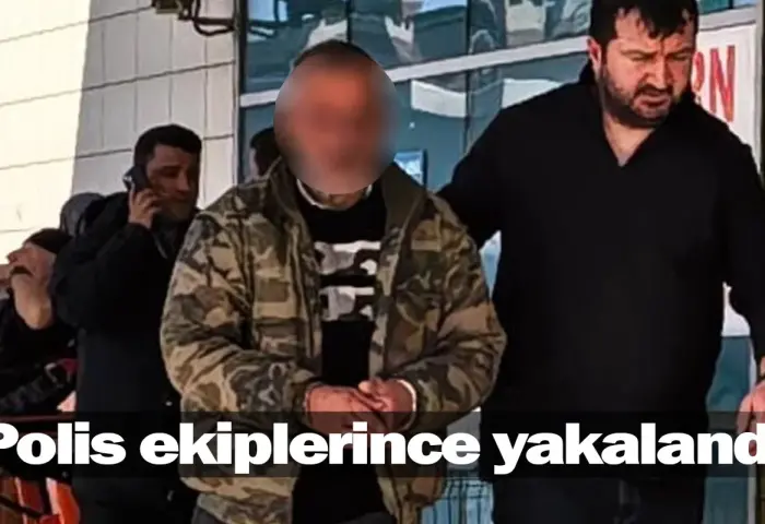 Polis ekiplerince yakalandı!