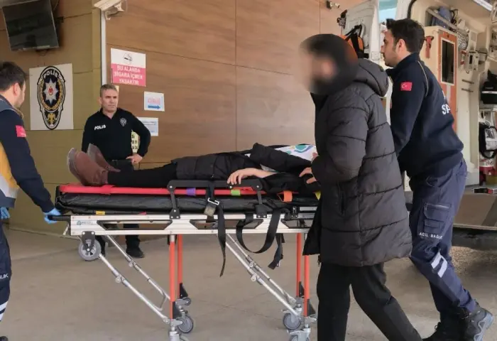 İnegöl'de kaza ucuz atlatıldı!