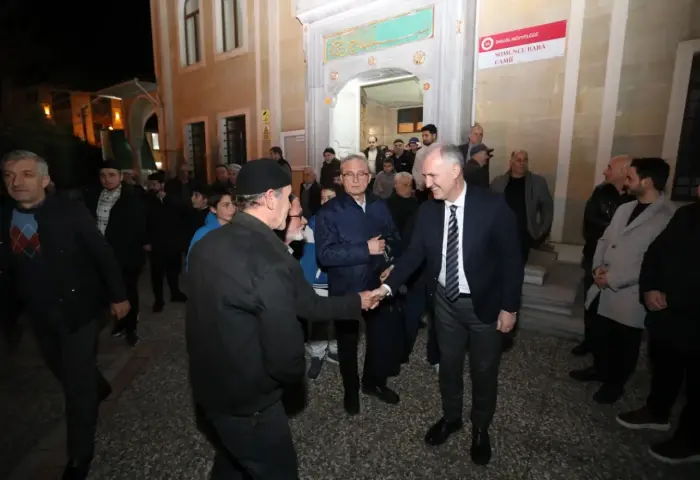 Hafız Alpcan Çelik Somuncu Baba Camisinde İnegöllülerle Buluştu