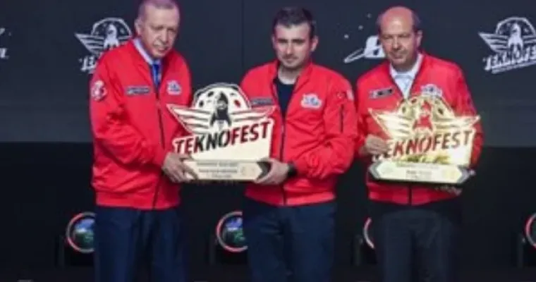 Cumhurbaşkanı Erdoğan: "Türk milleti ve Kıbrıs Türk'ü olarak biz, bu topraklarda ev sahibiyiz"