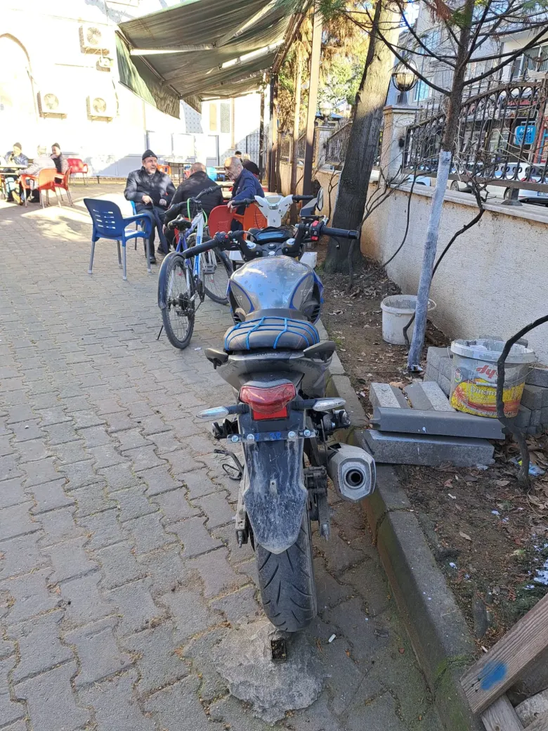 kontrolden çıkan motosiklet ...
