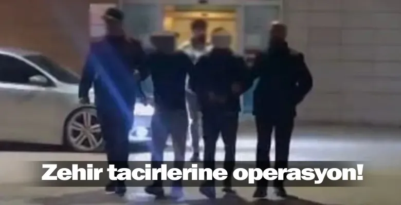İnegöl'de zehir tacirlerine operasyon!