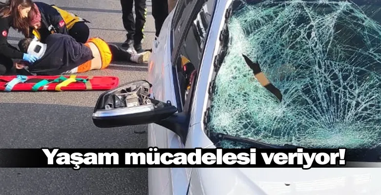 Yaşam mücadelesi veriyor!