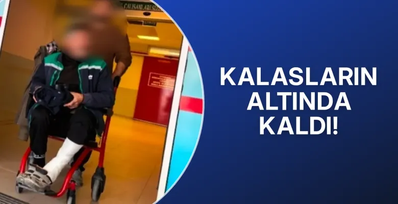 Kalasların altında kaldı!