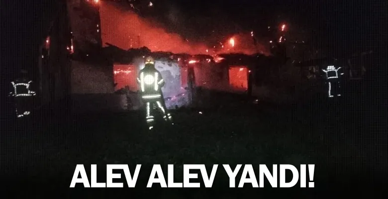 Alev alev yandı!