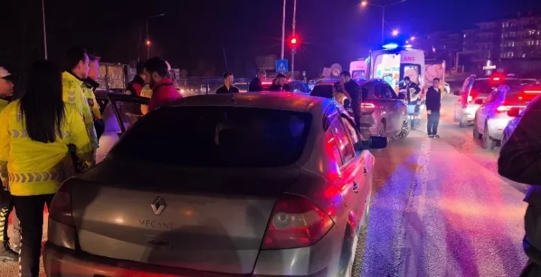 İnegöl'de kaza sonrası ortalık karıştı!