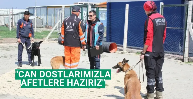 “Can Dostlarımızla Afetlere Hazırız”