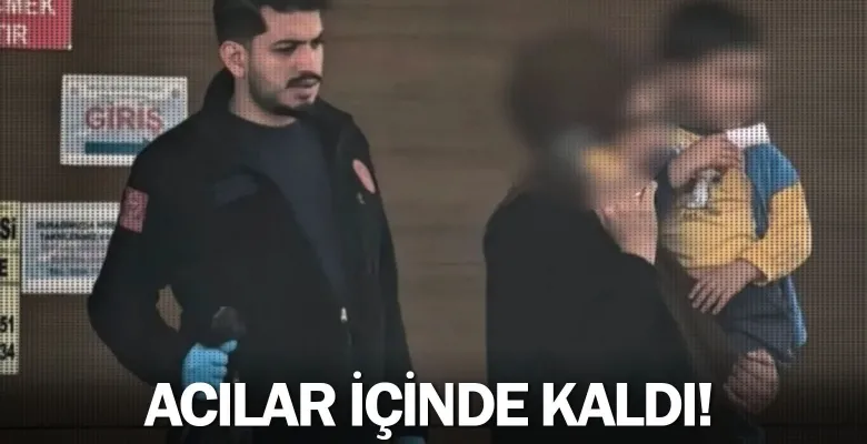 İnegöl'de çocuk acılar içinde kaldı!
