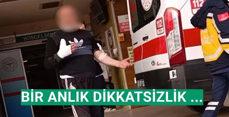 Bir anlık dikkatsizlik ...