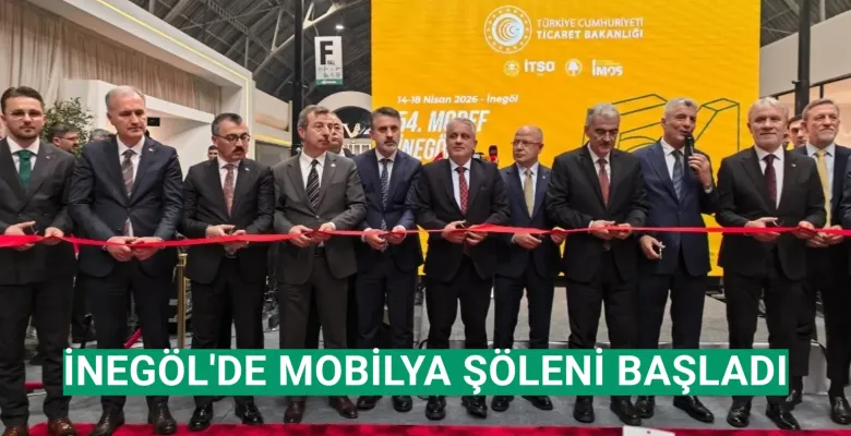 İnegöl'de Mobilya Şöleni Başladı