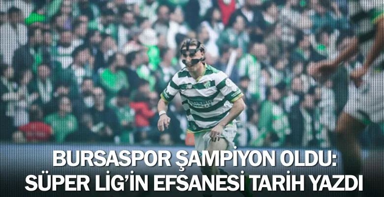 Şampiyon Bursaspor 1. Lig'de