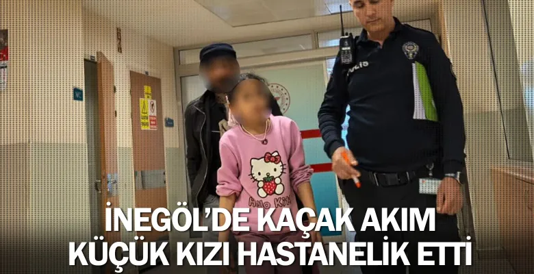 Kaçak akım küçük kızı hastanelik etti