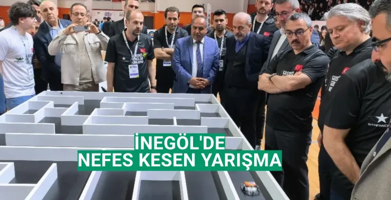 İnegöl'de nefes kesen yarışma