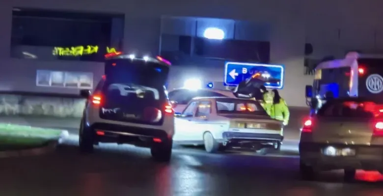 İnegöl'de film sahnelerini aratmayan kovalamaca kamerada