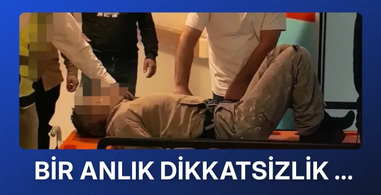 Bir anlık dikkatsizlik ...