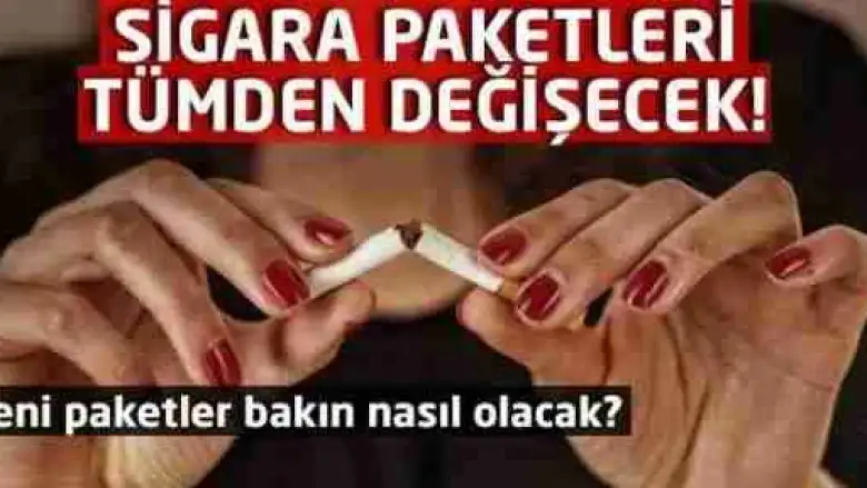 Tiryakiler dikkat paketler değişiyor!