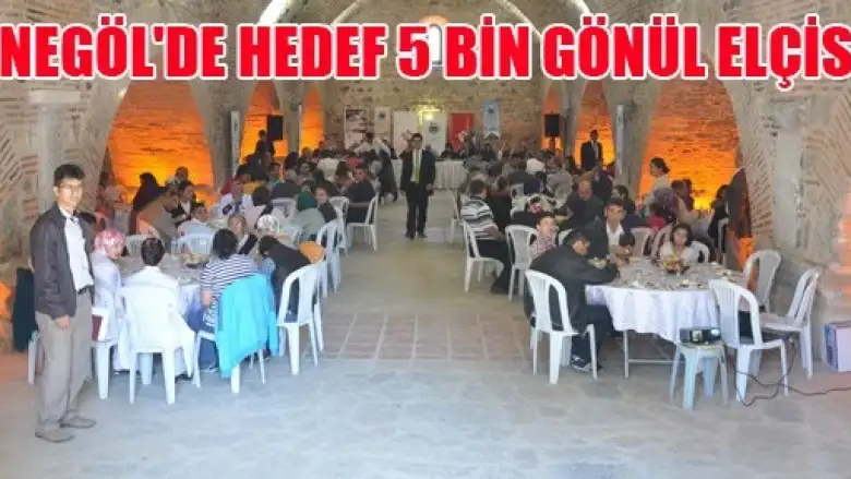 Bursalı gönül elçileri İnegöl'de buluştu