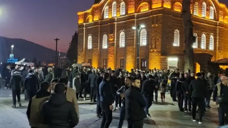 Emir Sultan'da Sinan Ateş'in ruhuna Kur'an tilaveti