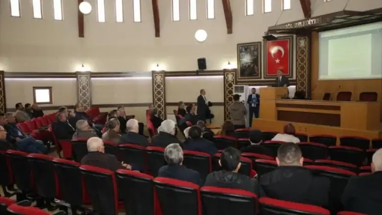 Çiftçilere hibe destekleri anlatıldı