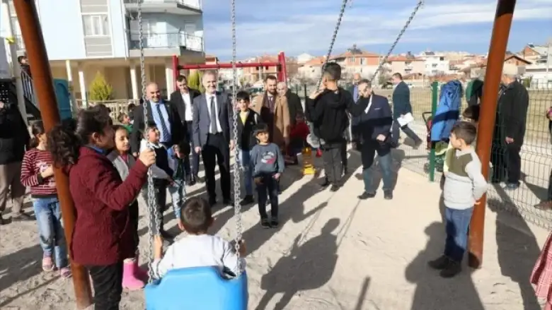 Huzur Mahallesinde 2 Yeni Park Hizmete Girdi
