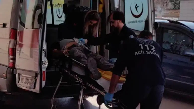 İnegöl'de bıçaklı kavga